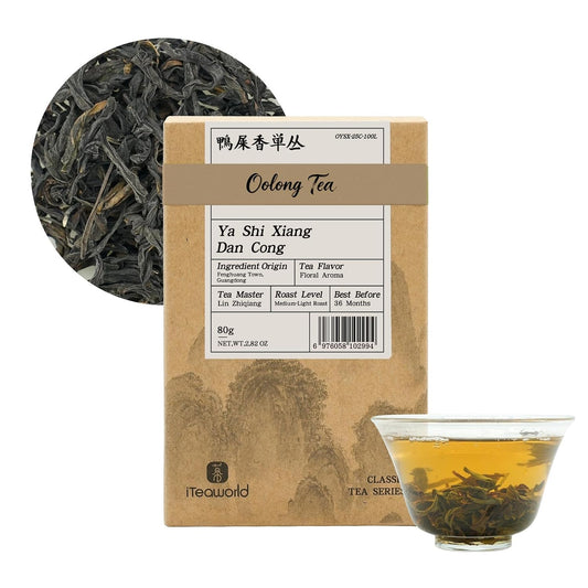 iTeaworld Ya Shi Xiang Oolong Tea Loose Leaf,Rich Floral Aroma 3.5oz