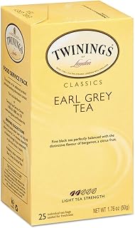 Twinings Earl Grey Tea (1.76oz, Box of 25)