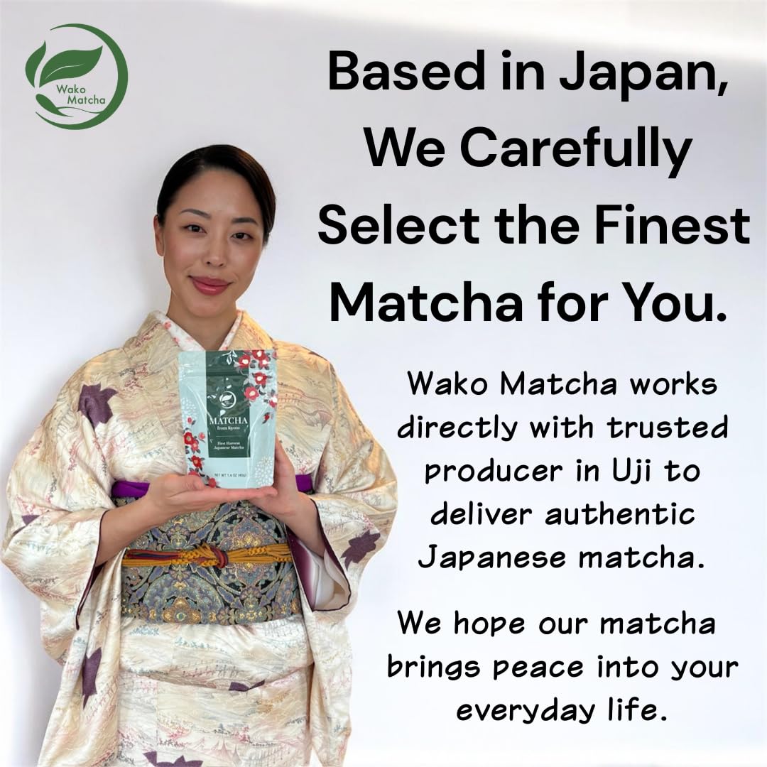 Wako Matcha, Single-Origin Uji Matcha, First Harvest (40g / 1.4 oz)