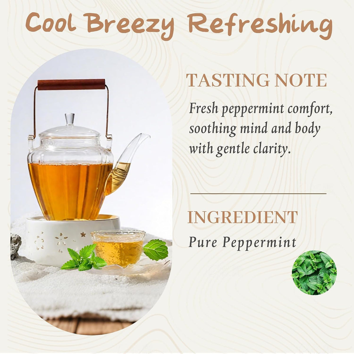Johou Peppermint Herbal Tea Pods for all Keurig & K-Cup Brewer