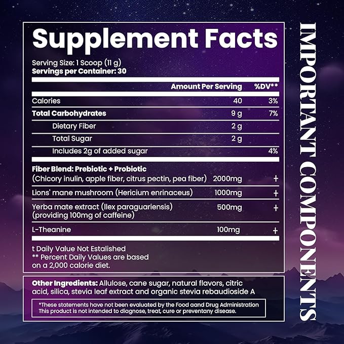 Yerba Mate Powder, 0.72 lb1 pack