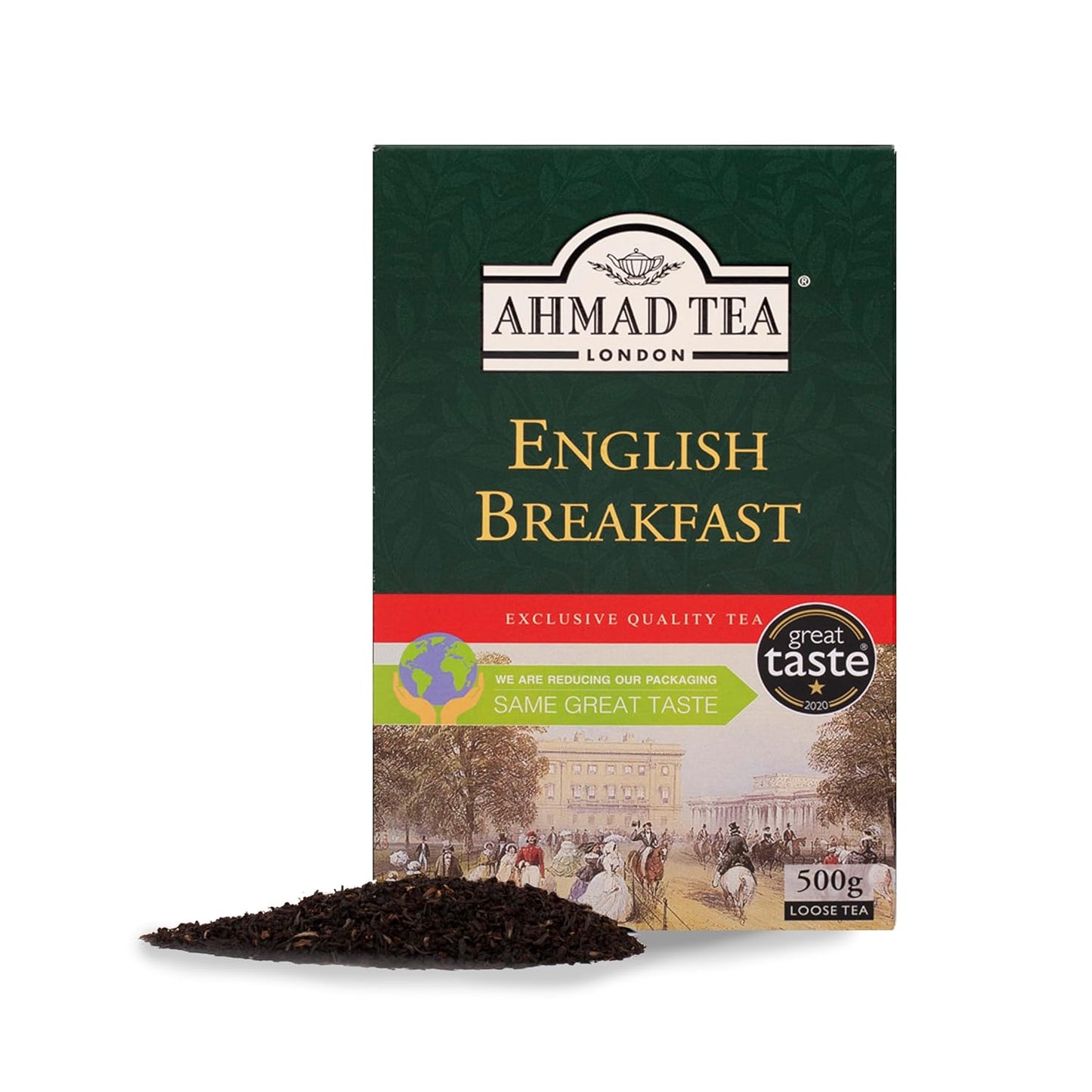 Ahmad Tea Black Tea, English Breakfast Loose Leaf, 500 Gram Box