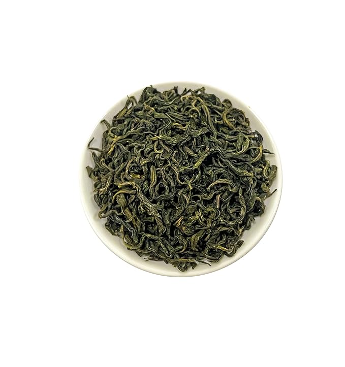 Tian HU Shan Green tea loose leaf, 8 Ounce