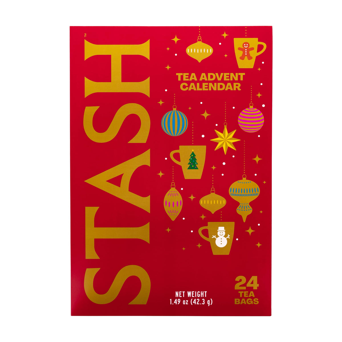 STASH Tea Advent Calendar 2026, 24 Bags, Black, Green & Herbal Teas
