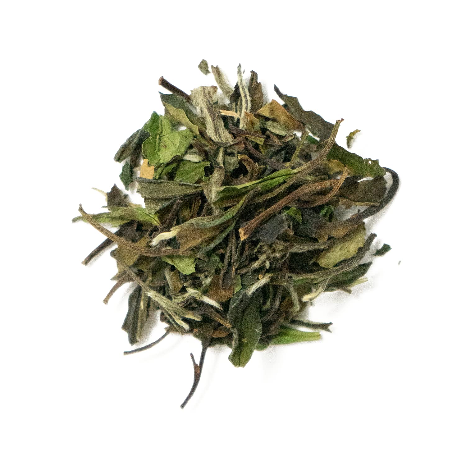 Red Rooster Tea White Peony White Tea – Single Estate Bai Mu Dan – Lightly Oxidized Loose Leaf – 2oz Canister – Makes ~30 Cups