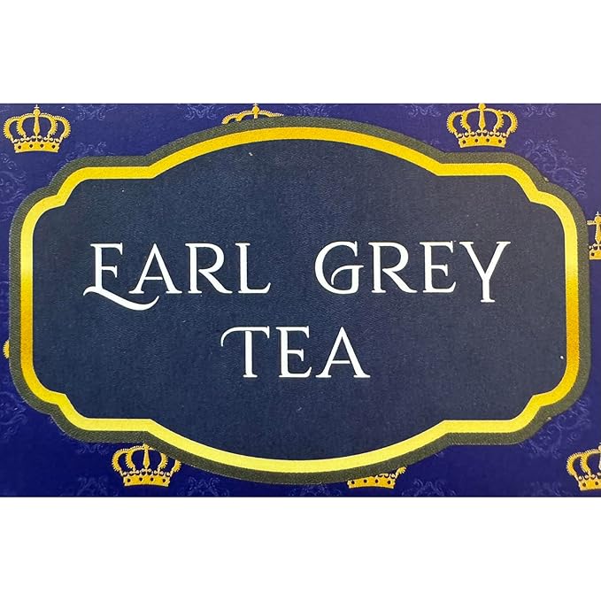 Herbal Cup Tea - Lady Tallys Earl Grey, Rich Flavor and Aroma for Daily Indulgence, Caffeinated, Enjoy Hot Cold Summer Winter, 20 Teabags (Pack of 6)