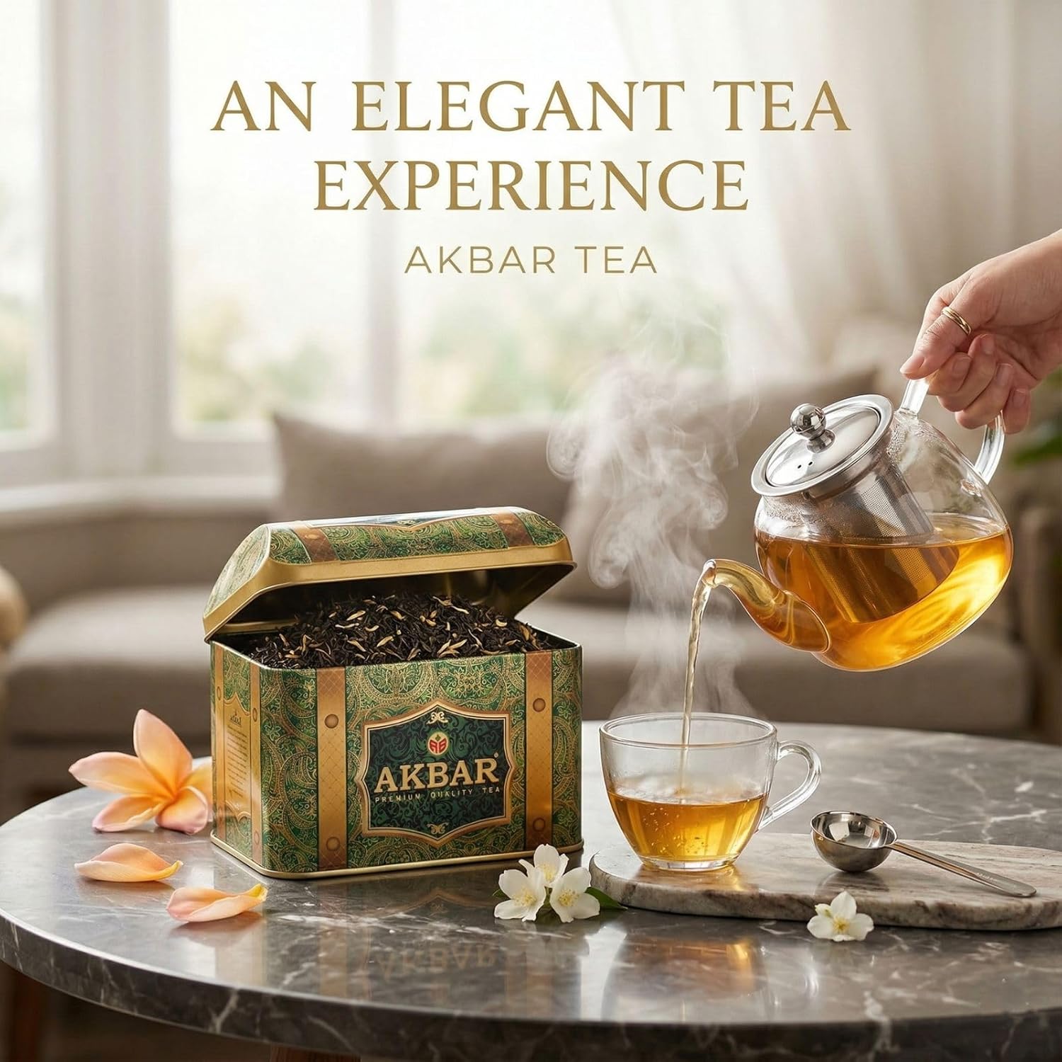 Akbar Royal Tea Celebrations Akbar Treasure Box, 250g (Rich Soursop)