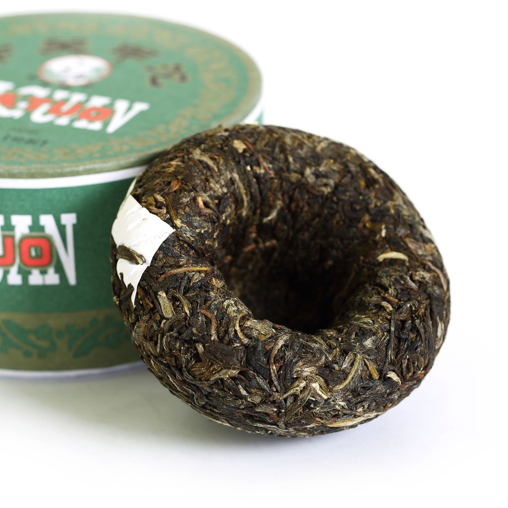 Puerh Tea Cake 100g / 3.52oz 2016 Year Raw Sheng Xiaguan Tuocha Jiaji Chinese Yunnan Puer Pu'er Pu-erh Tea - Tuocha Boxed