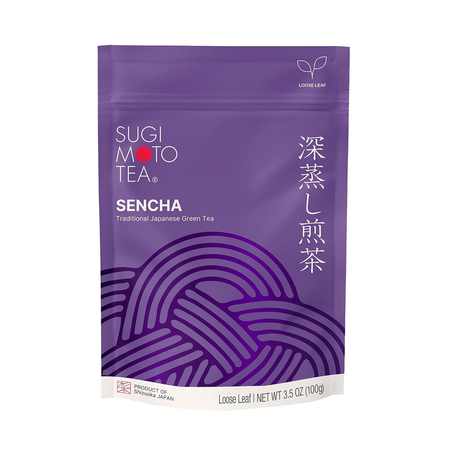 SUGIMOTO TEA Japanese Sencha Fukamushi Green Tea Loose Leaf 3.5 oz