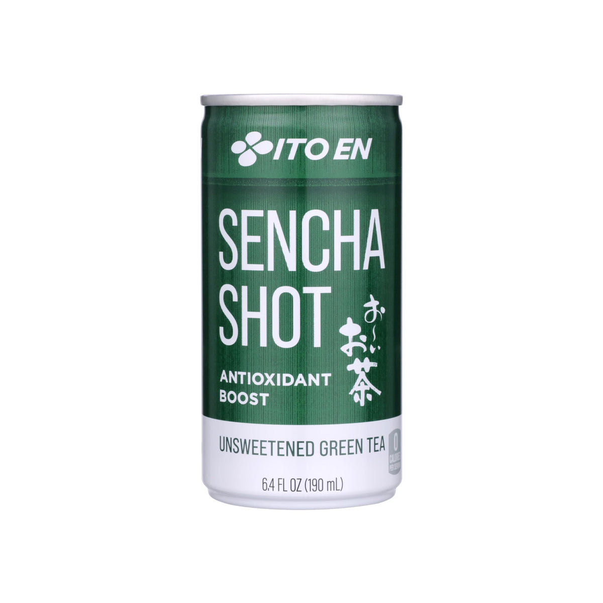 Ito En Sencha Shot, Japanese Green Tea, 6.4 Ounce (Pack of 30), Unsweetened, Zero Calories