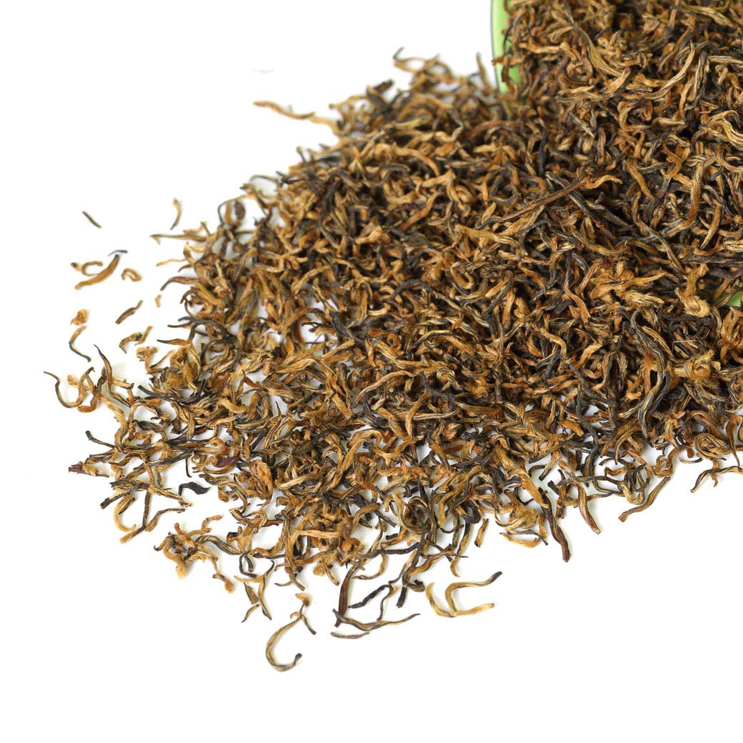 GOARTEA Lapsang Souchong Black Tea - No Smoky - 2Pcs 250g / Total 17.6oz Supreme Grade - Traditional Chinese Tea Loose Leaf - Golden Buds