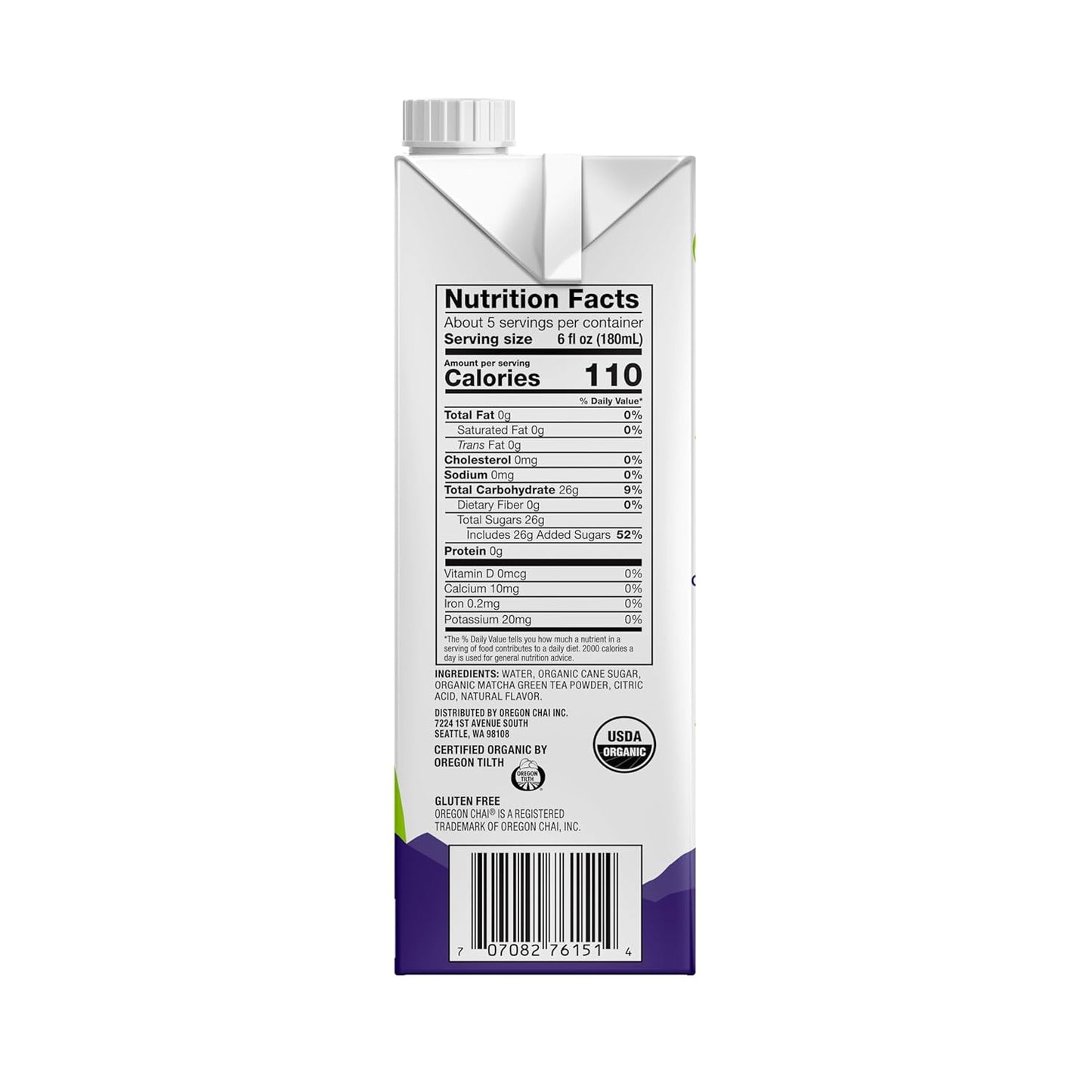 Oregon Chai Matcha Tea Concentrate, 32 Fluid Ounces (Pack of 1)