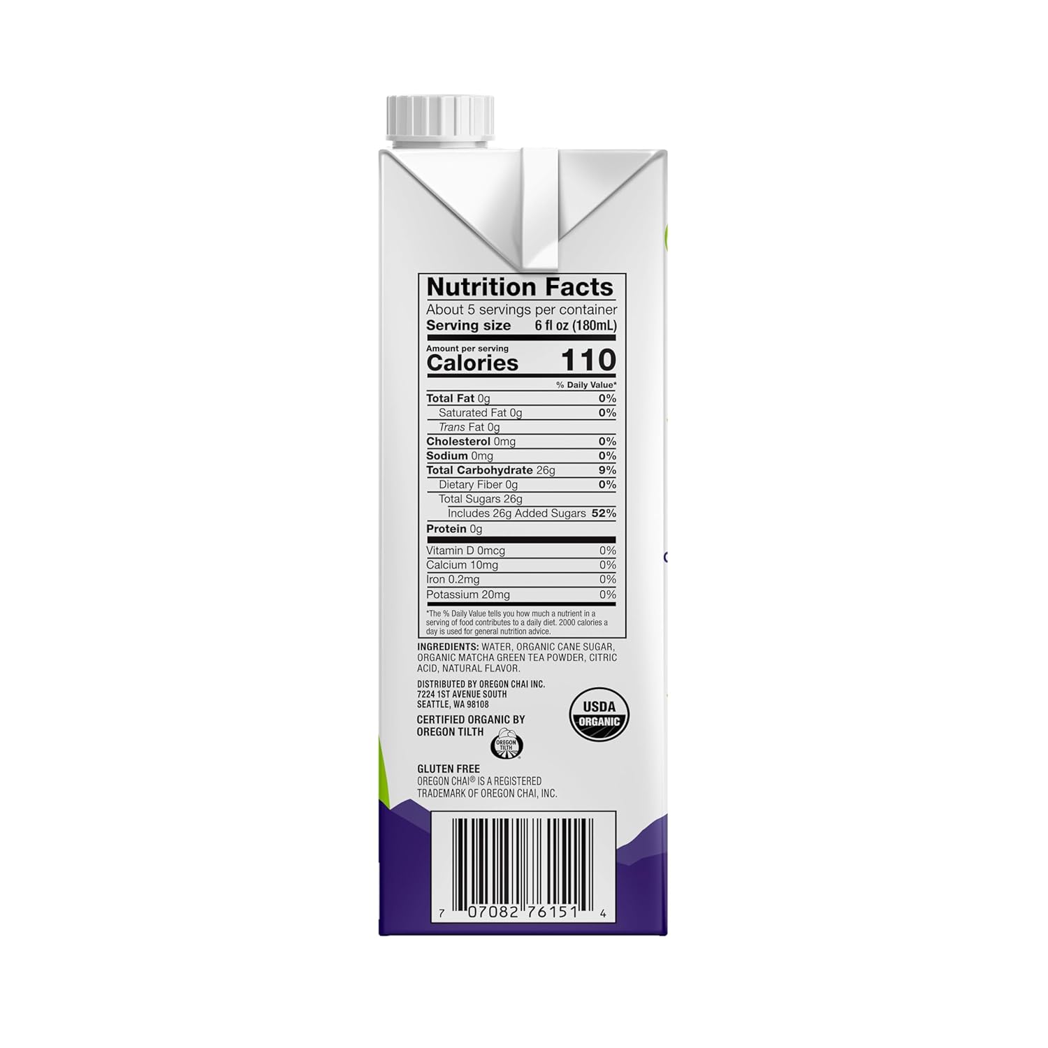 Oregon Chai Matcha Tea Concentrate, 32 Fluid Ounces (Pack of 1)
