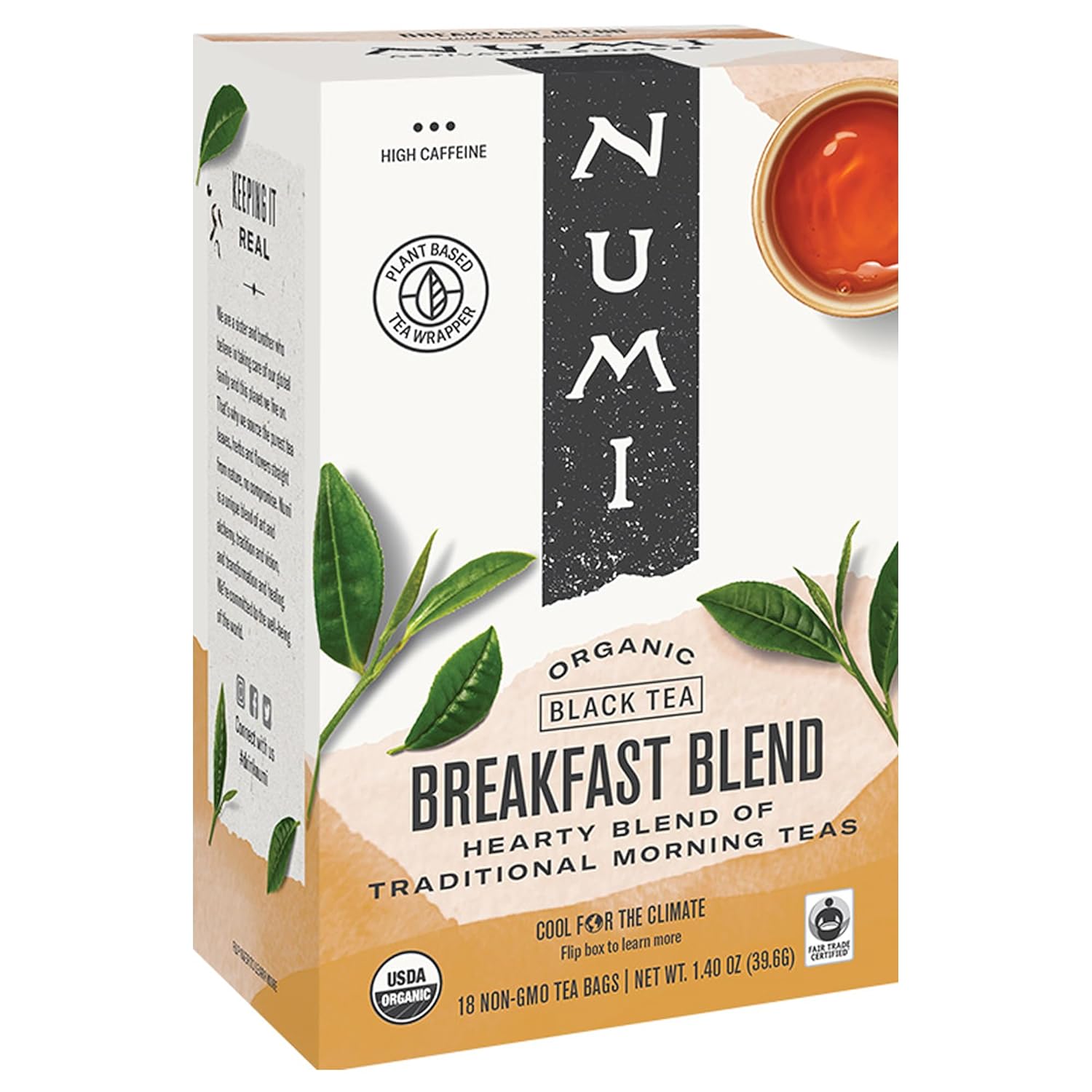 Numi Organic Breakfast Blend Tea