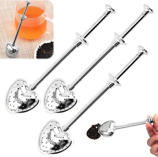 Stainless Steel Tea Diffuser,2025 New Tea Strainer Tea Infuser for Loose Leaf Tea,Creative Tea Spoon With Handle,Fine Holes Tea Interval Filter