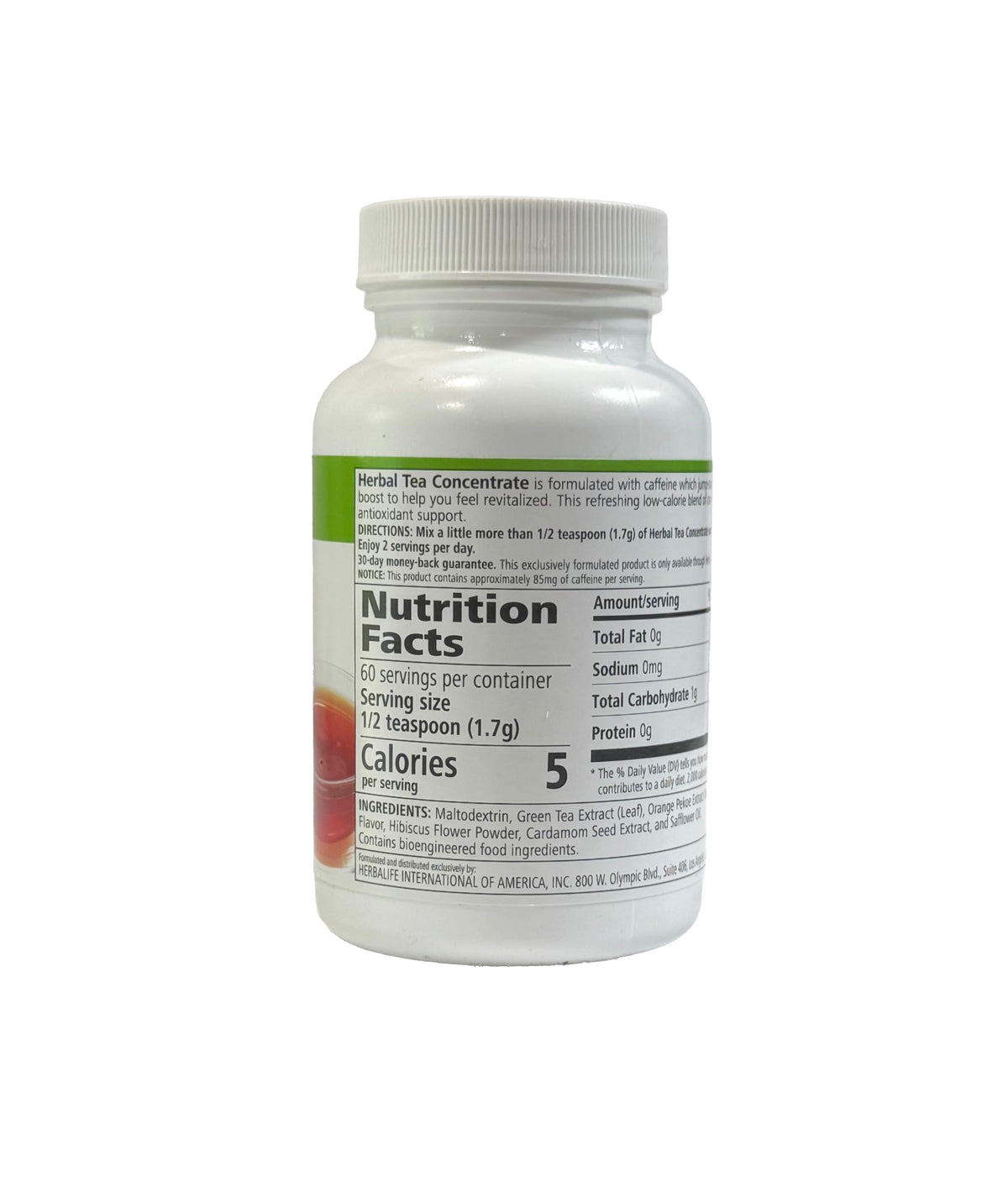 Herbalife Herbal Tea 3.5 RASPBERRY Flavor FRESH !!!!!!!!!