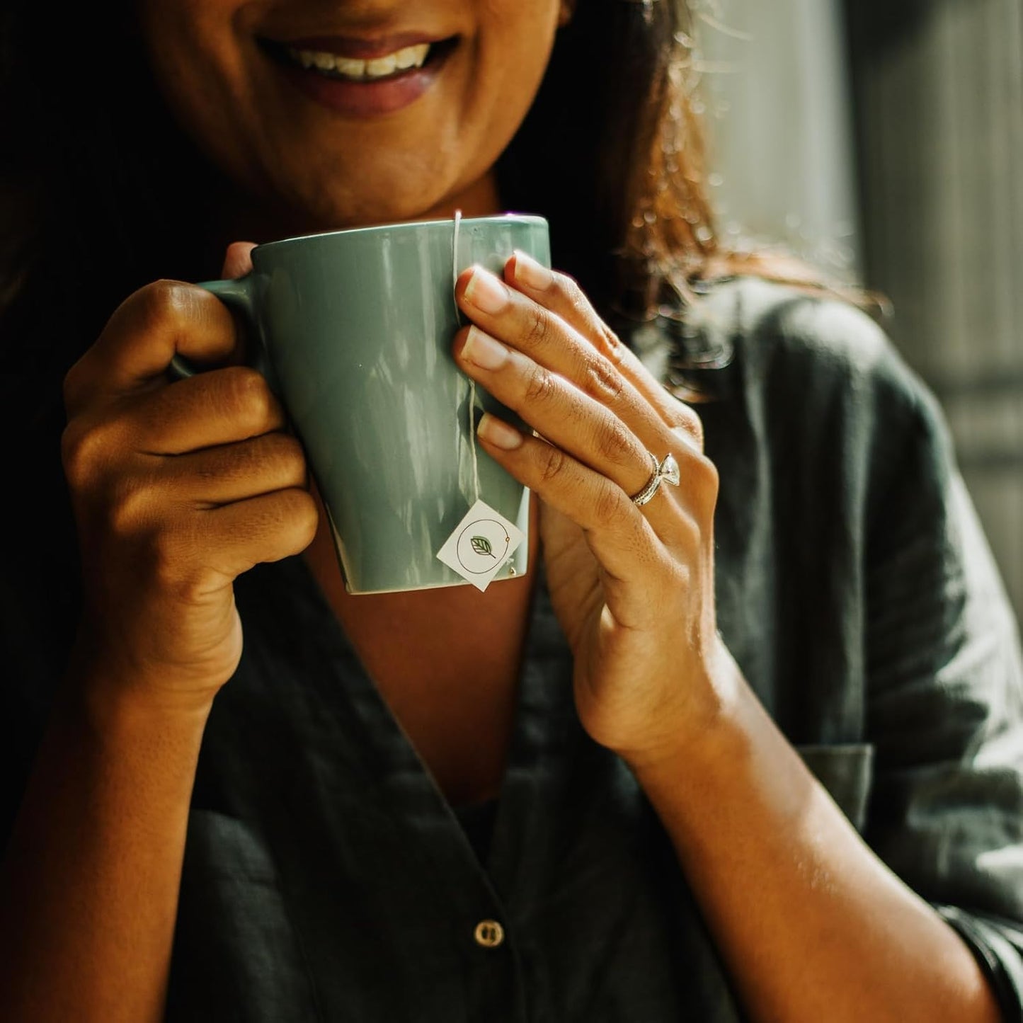 Kazi Yetu - Coco Choco - 100% Ethically Sourced - Made w/Whole Leaf Black Tea - Biodegradable Pyramid Bags - Africa Collection - 20 bags