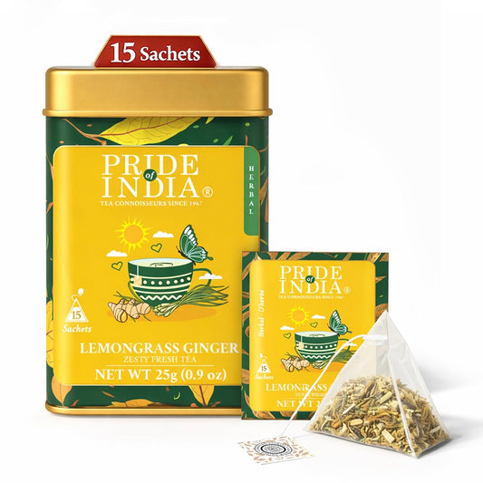 Pride of India Lemongrass Ginger Tea