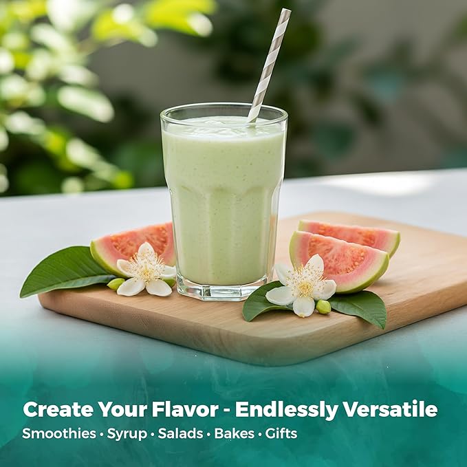 USA Fresh Guava Leaves Tea, Natural and Pure, All-Natural Herbal Tea from Handpicked Guava Leaves, No Additives or Preservatives
