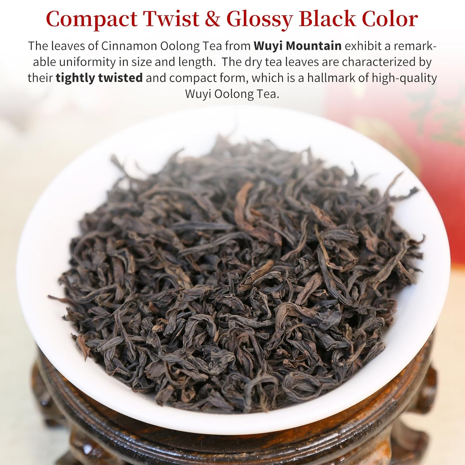 Yuexi Rougui Cinnamon Oolong Tea Loose Leaf Rock Tea Rock Oolong Tea Da Hong Pao Tea Dahongpao Wuyi Oolong Tea Chinese Tea肉桂茶 肉桂岩茶 大红袍 武夷山岩茶 乌龙茶 4.23oz/120g