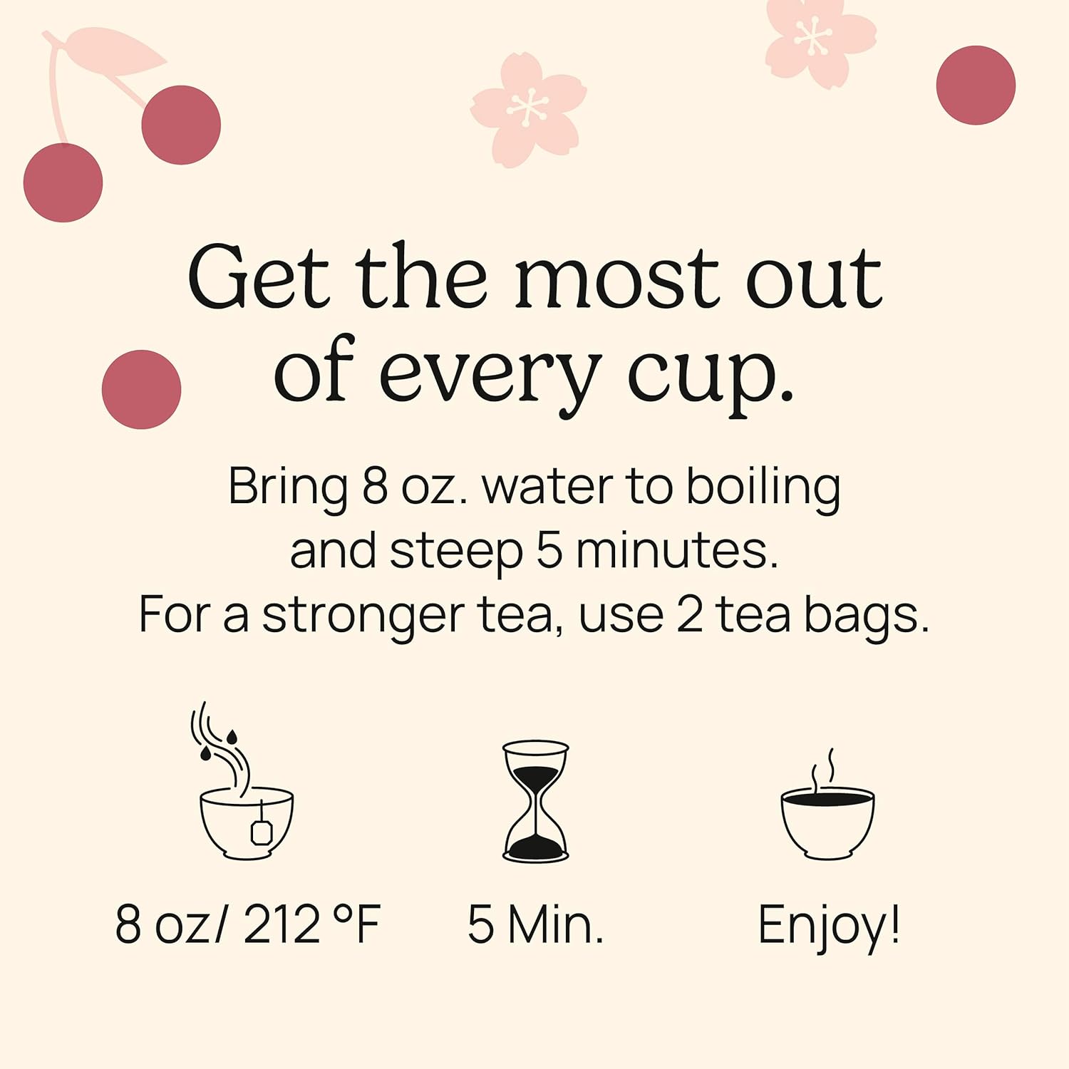 Yogi Cherry Berry Tea (4 pack, 16 each) - Caffeine-Free Organic Herbal Tea