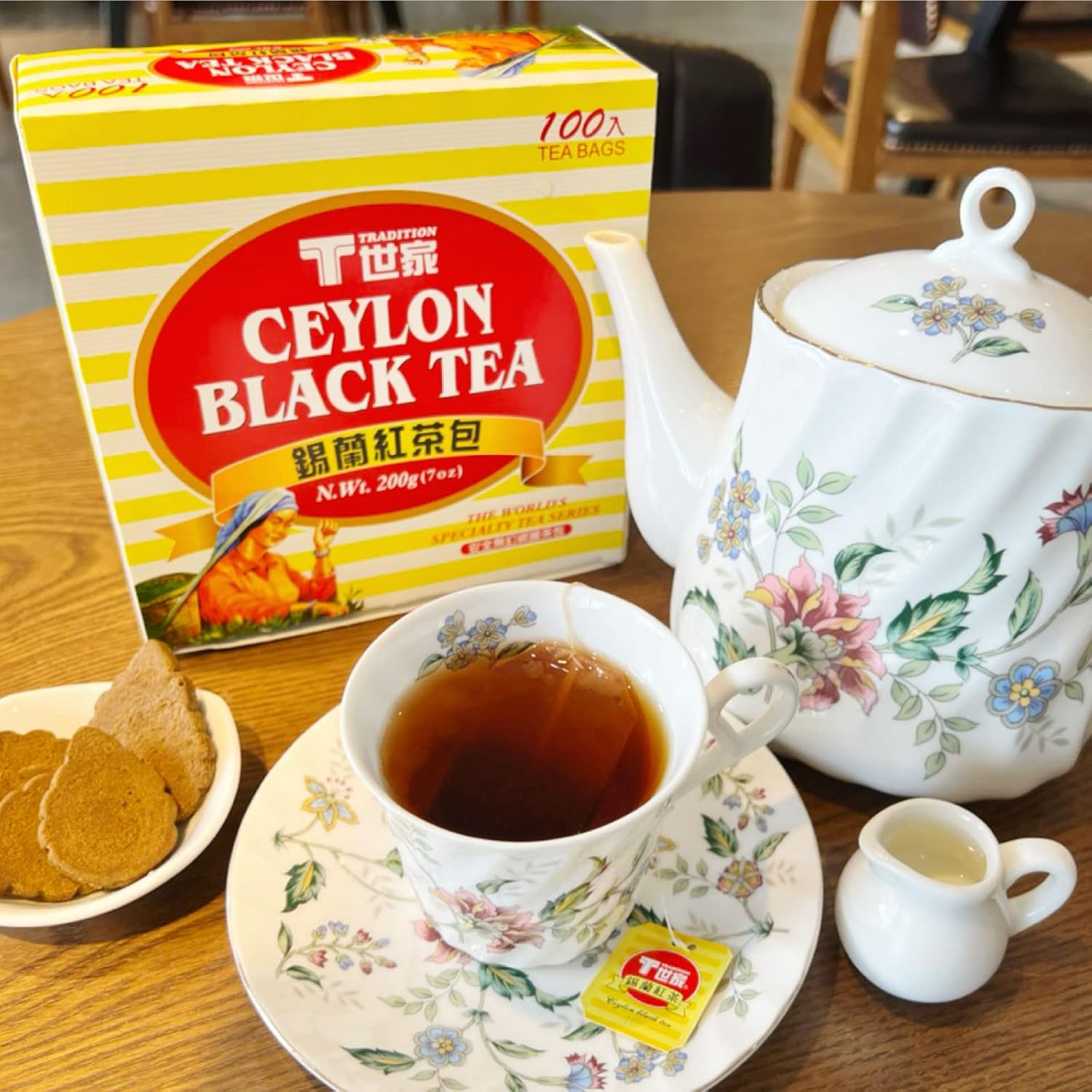 T TRADITION Ceylon Black Tea Bag 100 Packs
