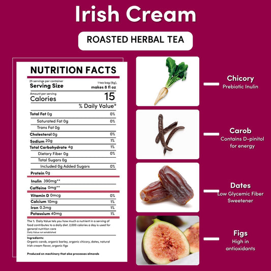 Teeccino Irish Cream Herbal Tea