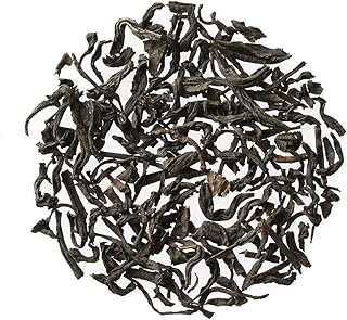 Golden Moon Tea Organic Lapsang Souchong Black Tea - Loose Leaf, Non-GMO - Half Pound (96 Servings)