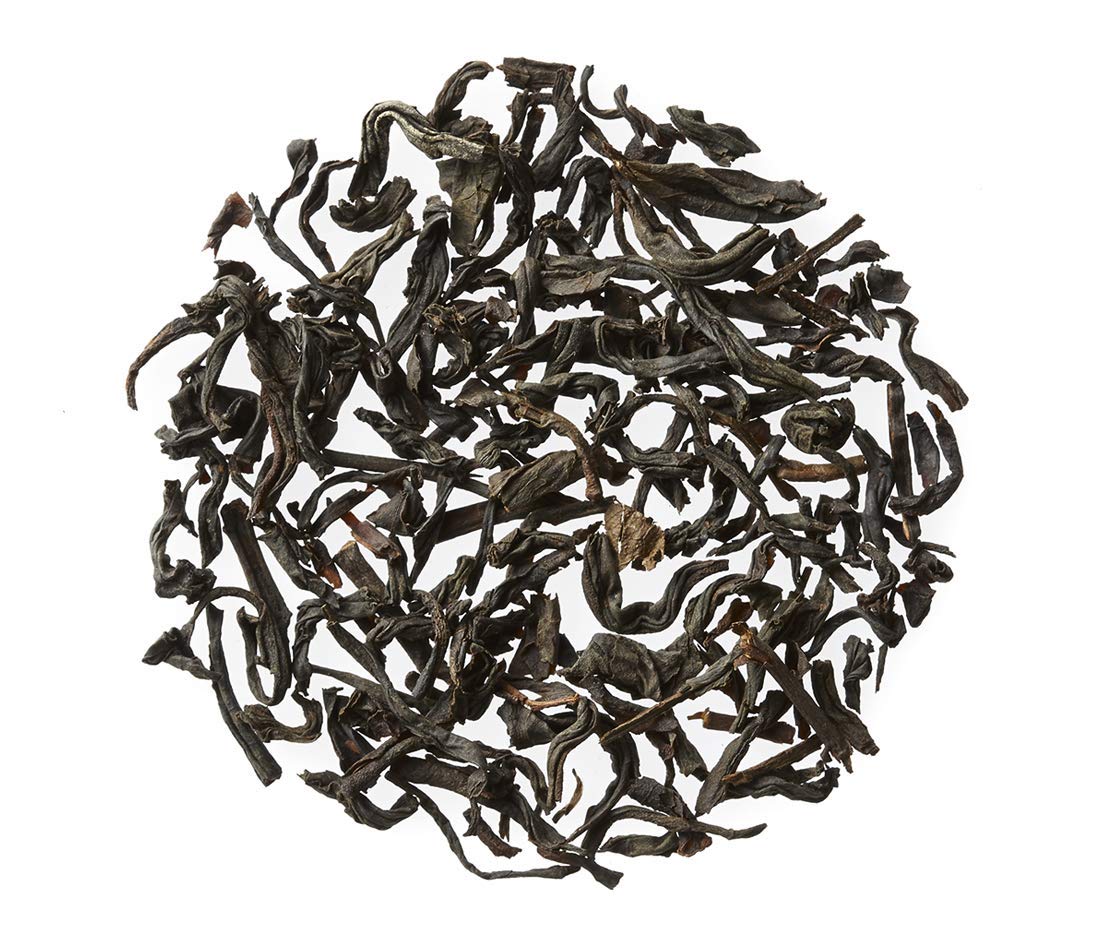 Golden Moon Tea Organic Lapsang Souchong Black Tea - Loose Leaf, Non-GMO - Half Pound (96 Servings)