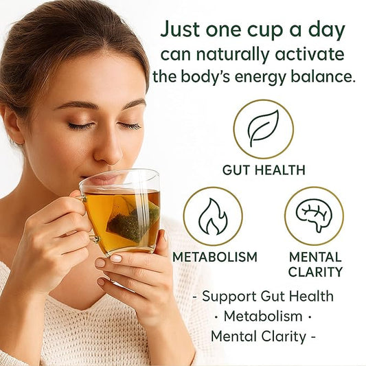 PiPi Oolong Tea Whole Leaf Tea Bags – Premium Yunnan Oolong | Naturally Rich in Tea Polyphenols & Antioxidants | 20 Bags Sachets for Digestive Balance & a Soothing TeaExperience (2)