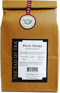 The Tao of Tea Black Mango Blended Black Tea, 1-Pounds