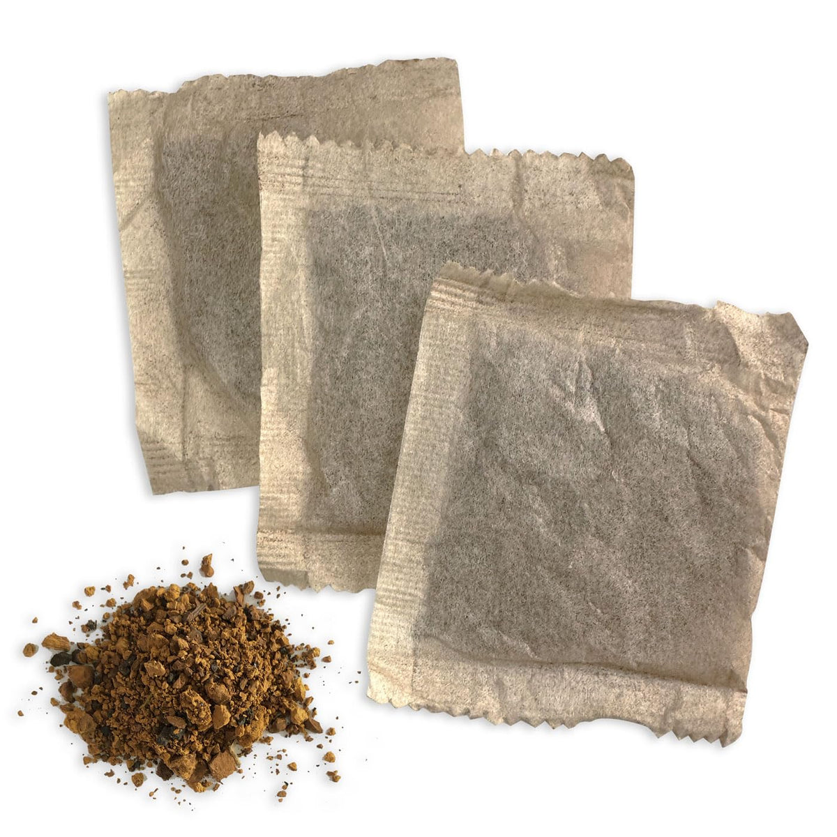Chaga Tea Bags by My Berry | 100% Canadian Wild-Harvested- NEVER Siberian | 100% Additive-Free Caffeine-Free Herbal Tea | 25