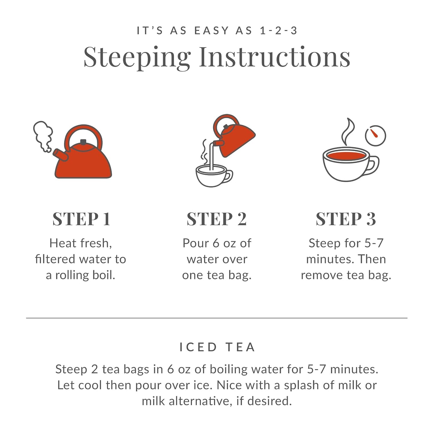 The Republic of Tea Cuppa Chocolate Red Velvet Herbal Tea, 36 Count | Caffeine Free. Suitable for day or evening sipping. Mellow rooibos with notes of soft vanilla and cocoa richness.