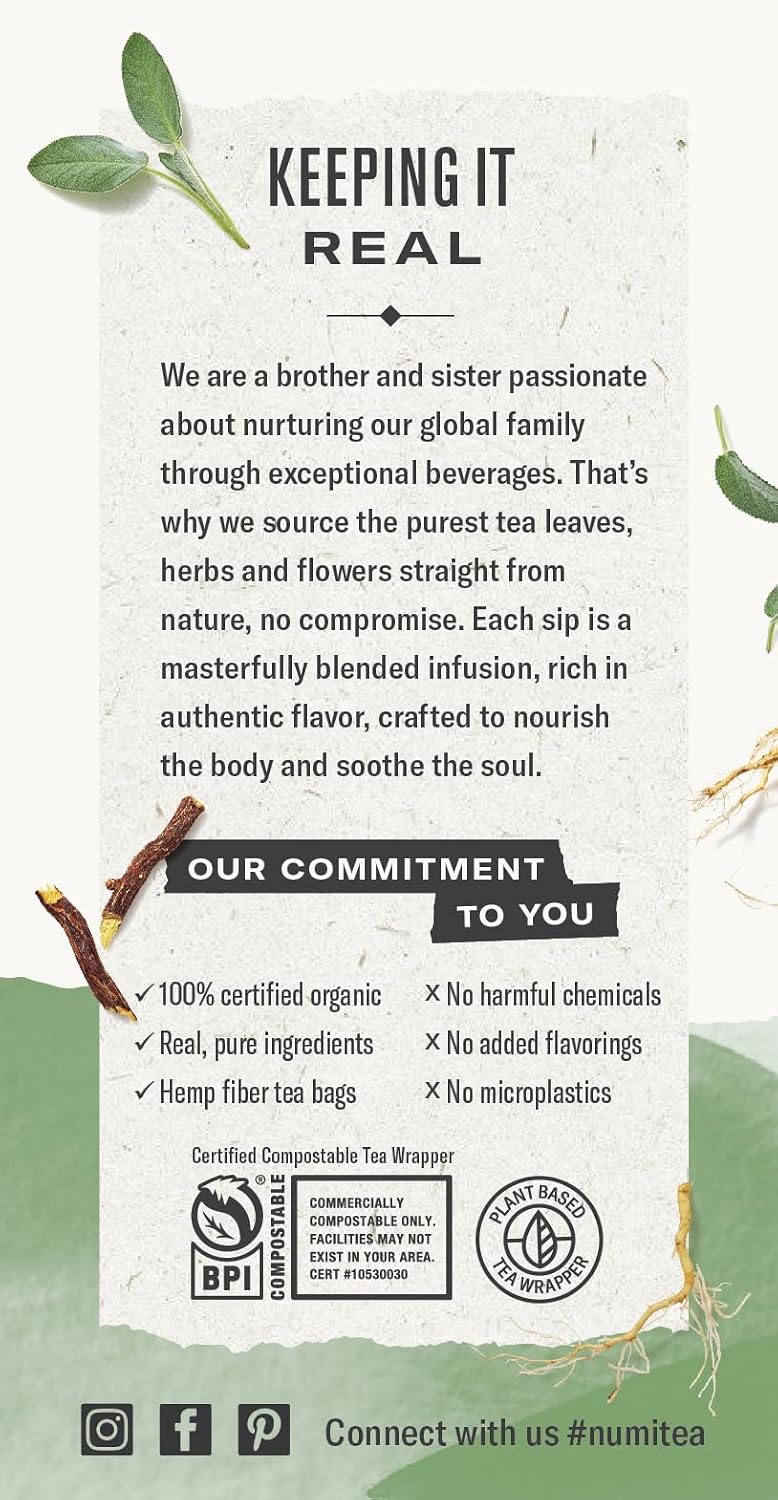 Numi Organic Throat Soother Tea