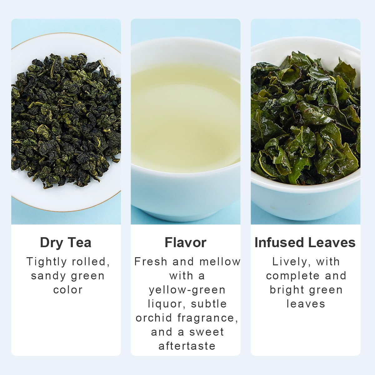 BAMATEA Authentic Anxi Tieguanyin Oolong Tea Loose Leaf - 8.89oz (252g) Iron Goddess of Mercy, National Intangible Cultural Heritage Tea, Premium High Mountain Fresh Flavor from China