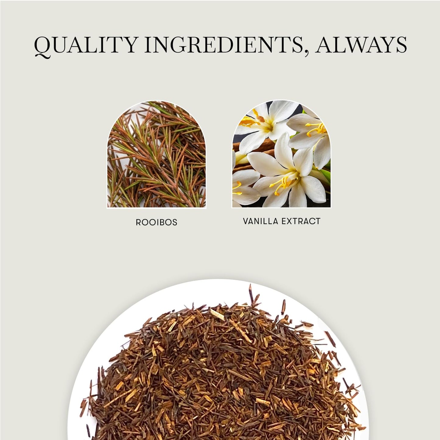 Luxmi Estates Rooibos Vanilla | Calming and Relaxing | Loose Leaf - 100g/3.52oz (50 Cups)