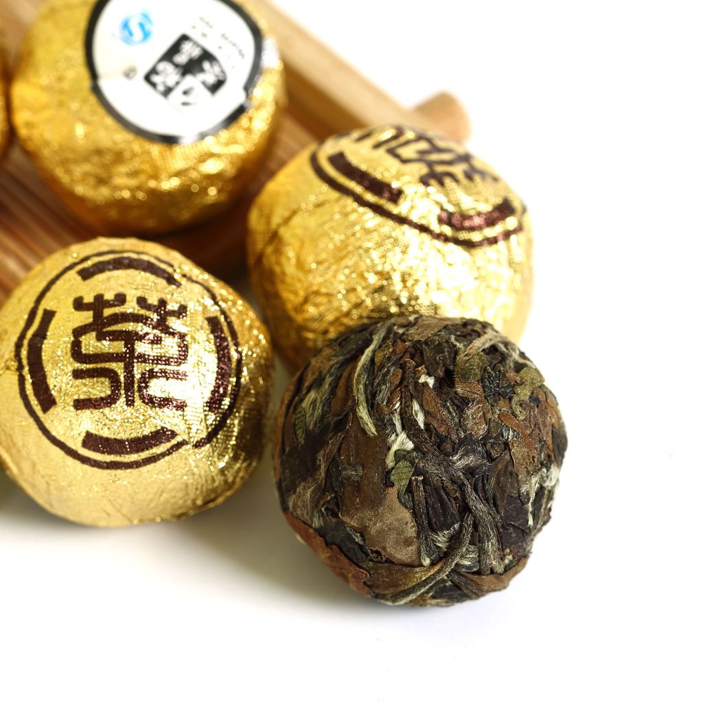 GOARTEA White Tea - 100g / 3.5oz Supreme Grade - Fuding Gongmei - Tribute Eyebrow Chinese White Tea Loose Leaf - Low Caffeine