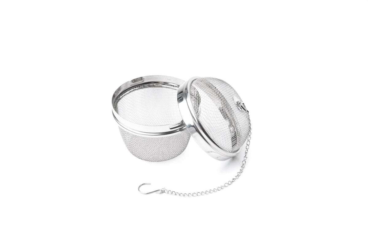 Fox Run - 5143 Fox Run Spice Infuser/Tea Ball, 3 x 3 x 3 inches, Metallic