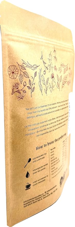 Denise's Fine Tea, Air Dried Sweet Orange Peel, Herbal Tea, Caffeine-Free Fruit, Loose, Kosher, Vegan (100g)