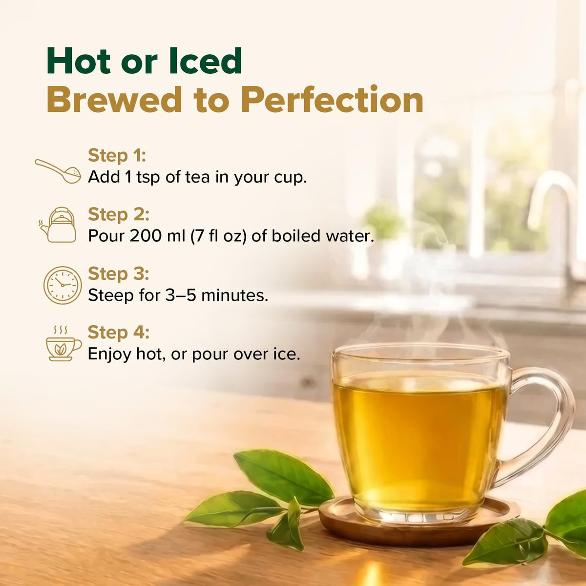 VAHDAM Himalayan Green Tea Loose Leaf (12oz|170+ Cups) Long Leaf Green Tea