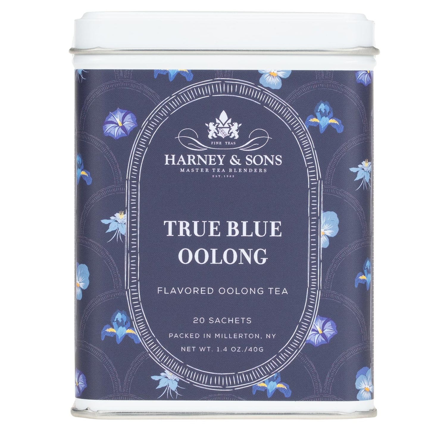 Harney & Sons True Blue Oolong, Tin of 20 sachets
