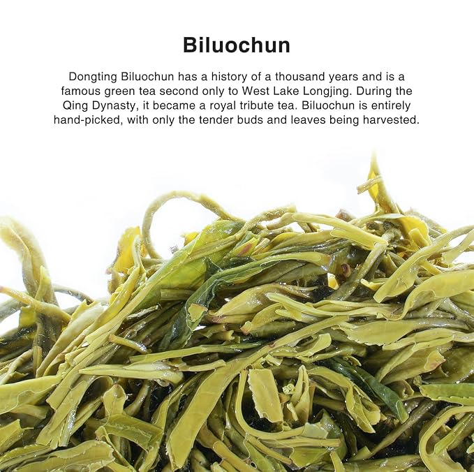 iTeaworld 4 Flavors Tea Samplers of Chinese Green Teas for Beginners,2025 New Tea Chinese Loose Leaf Tea, Included Longjing, Biluochun