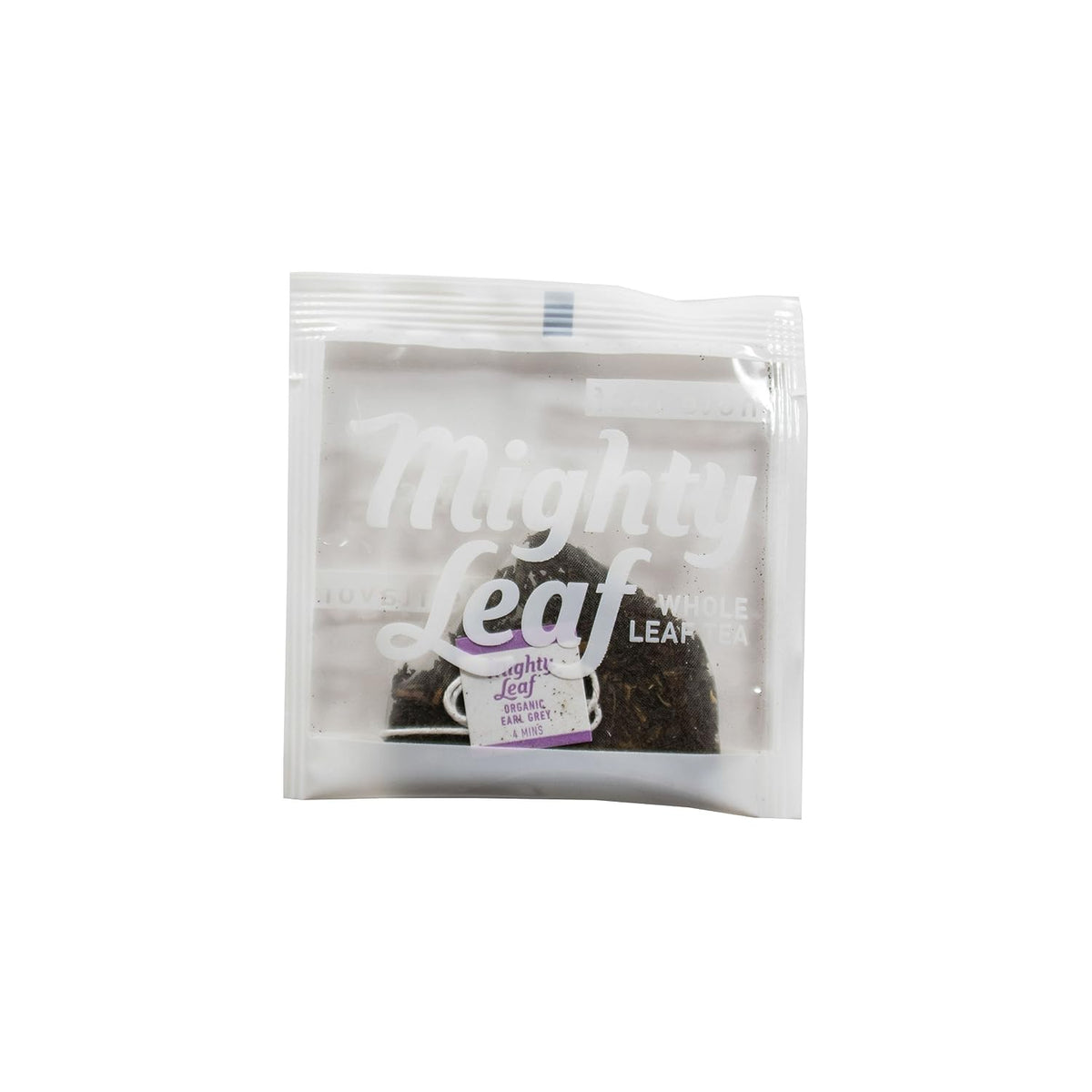 Mighty Leaf Whole Leaf, Tea Organic Earl Grey, 15 Tea Bags Individual Pyramid-Style Tea Sachets of Organic Caffeinated Black Tea with Organic Bergamot, Delicious Hot or Iced