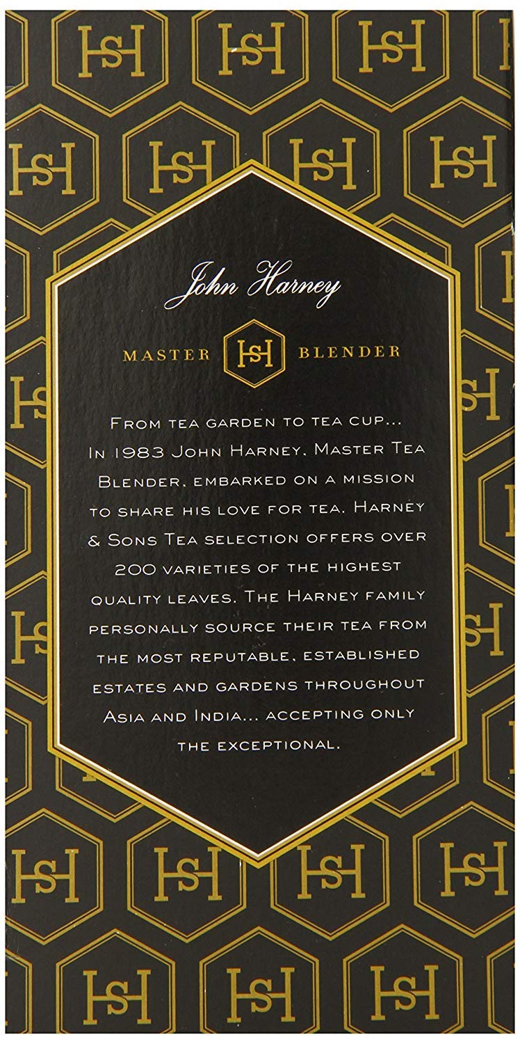Harney & Sons Harney & Son's Masala Chai Box of 20 Teabags Two Pack (40 Total) - Spicy Black Tea Blend With Cardamom