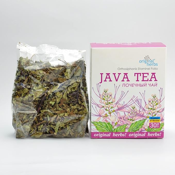 Java TEA, (Ortosiphonis Staminei Folia) - 100% Pure & Natural, Wild-Crafted, Loose Leaf Tea - 30g (1.06oz) - Original Herbs Herbal Tea