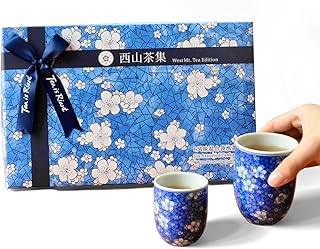 Rinatea Tea Gift Set - West Mt. Tea Selection-Tea Bag Sampler Variety Pack - Includes 6 Rich Flavors, 30 Tea Bags - Natural Loose Leaf Tea Sampler Gift Box for Tea Lovers