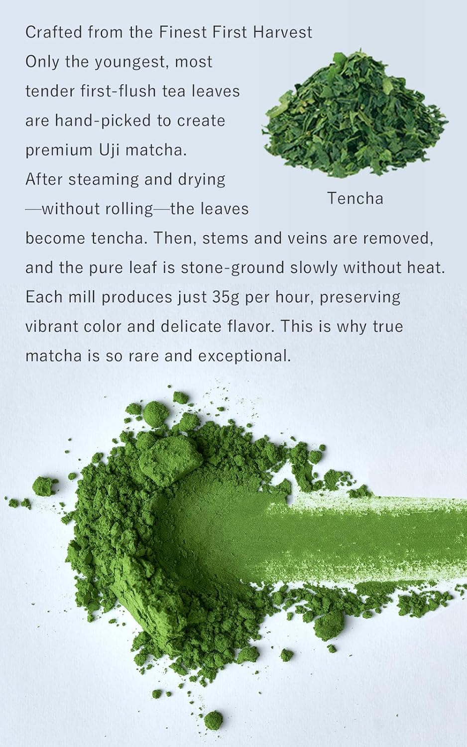 Uji Matcha Kyo-no-hana Ceremonial Grade Matcha Powder from Kyoto, Made in Japan Ujitawara Seichajo Co., Ltd. (1.4oz / 40g) Japanese 64111