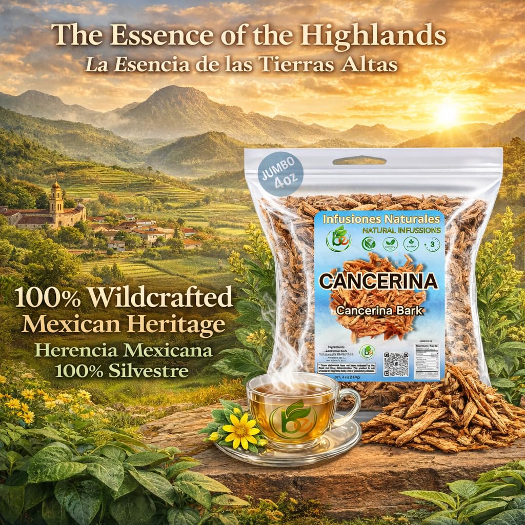 B-Experts Cancerina Mexican Herbal Tea 4oz (113 gr) Calluna Vulgaris Te | Anahuac Cancerian | Crafted By Nature100% All
