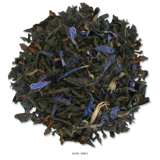 Tea Forte Earl Grey Loose Leaf Tea, 1 lb Bulk Bag | Makes 160-175 Cups - Premium Handcrafted Loose Leaf Tea Blends - Resealable Bag