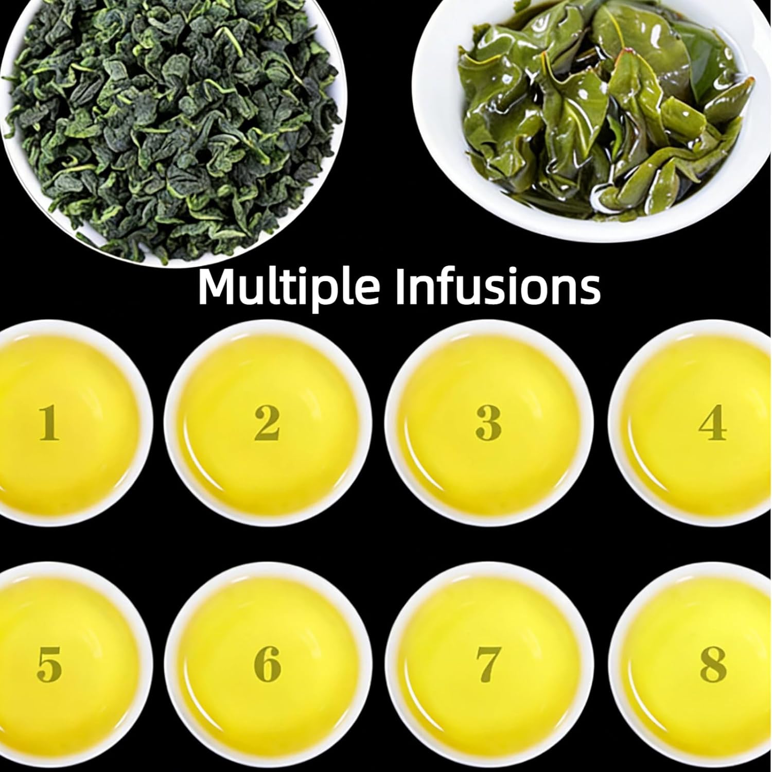 NASLAPH Alishan Oolong Tea, Taiwan High Mountain Oolong Tea with Distinctive Aroma, Formosa Chinese Gaoshan Ulong Tea, Traditional Craftsmanship 阿里山茶 台湾高山茶 中国茶 茶 乌龙茶 8.82 Oz